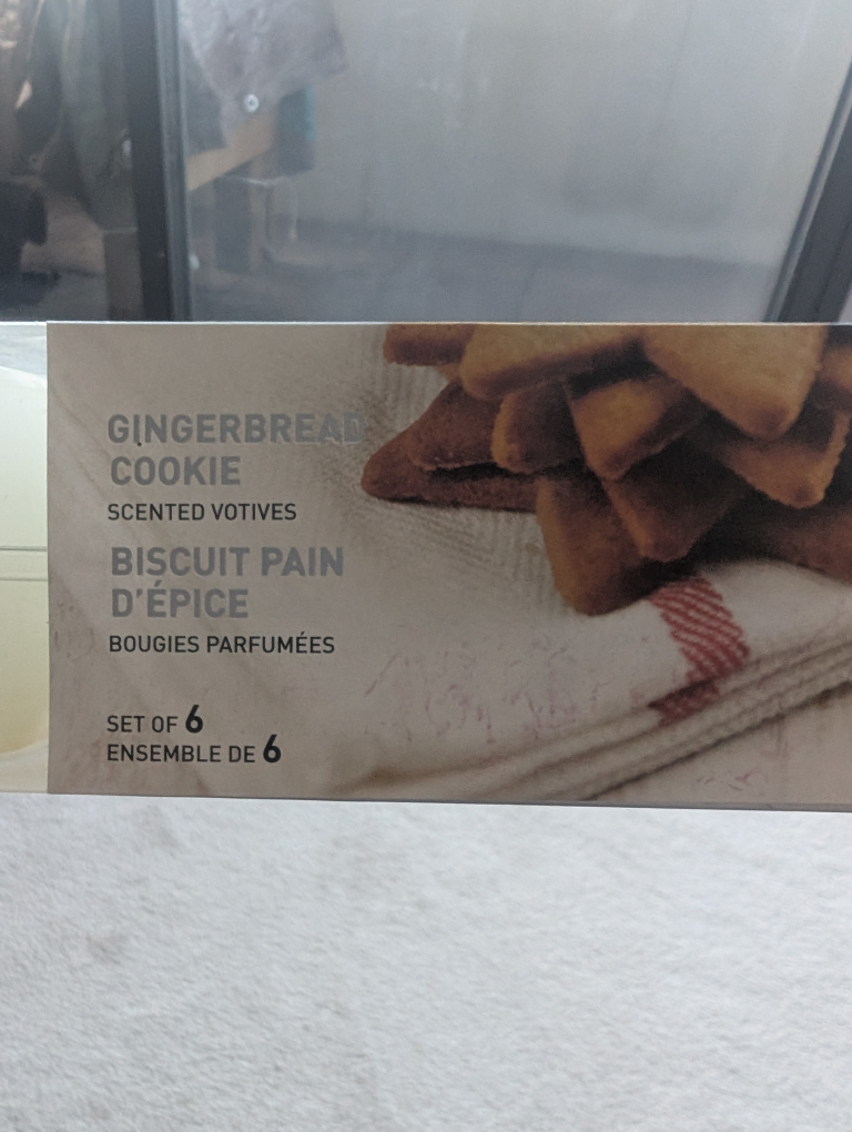 Set of 5 Gingerbread Cookie Scented Votives - photo 2