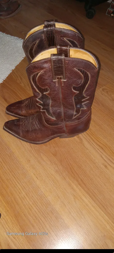 Sancho Boots - Men's Brown Leather Cowboy Boots image indicator(2)