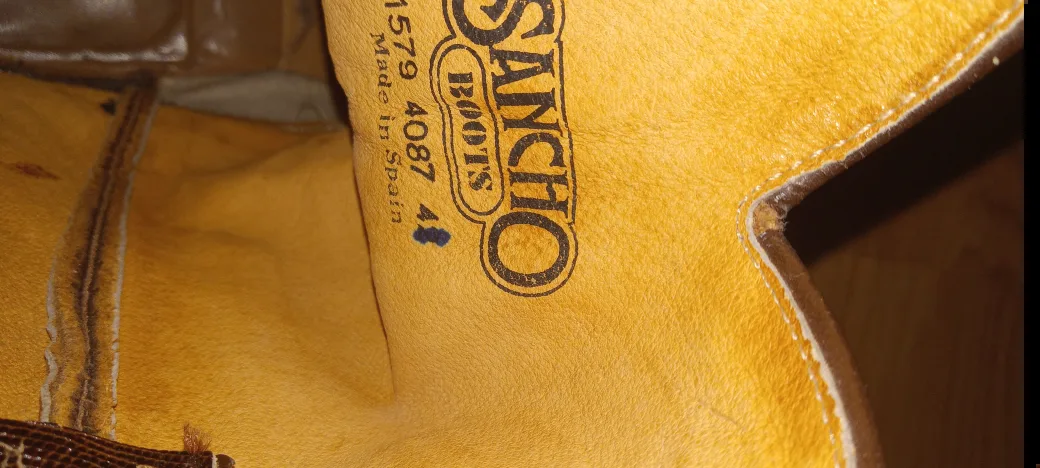 Sancho Boots - Men's Brown Leather Cowboy Boots image indicator(4)