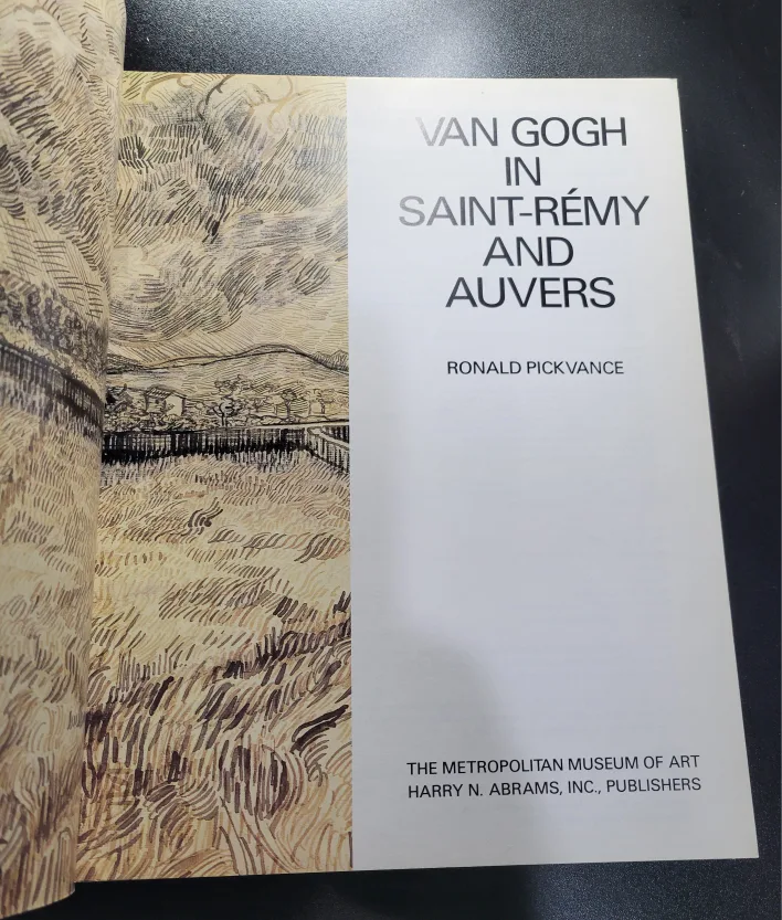 Van Gogh in Saint-Remy and Auvers by Ronald Pickvance (1987) image indicator(6)