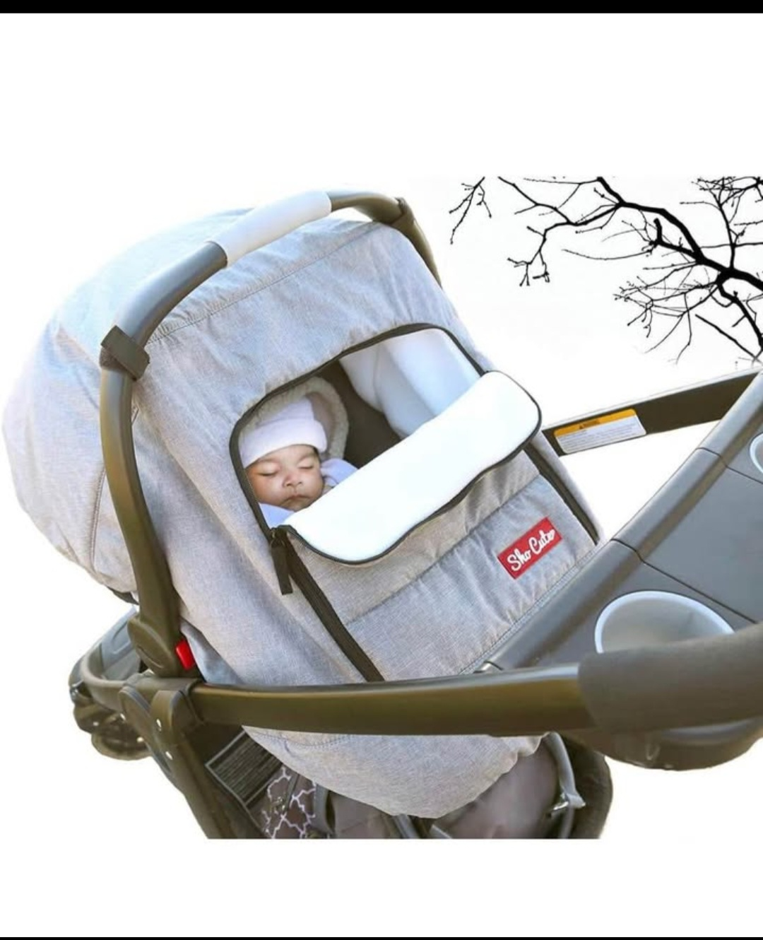Sho Cute Winter Baby Car Seat Cover - photo 4