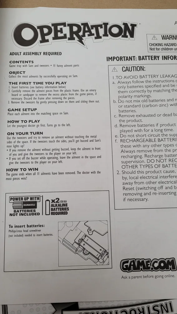 Operation Board Game image indicator(3)