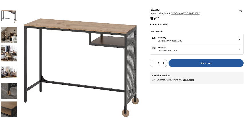 Ikea desk