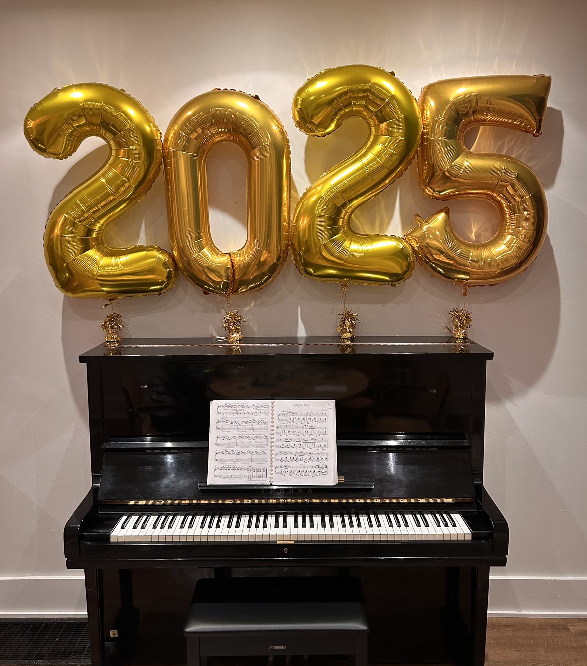 Number balloons