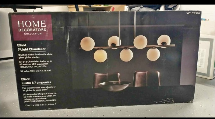 Home Decorators Collection Elisot 7-Light Chandelier