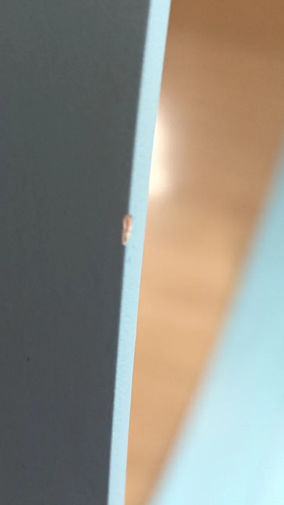 $20 IKEA Rotsund Round Mirror - Light Blue image indicator(3)