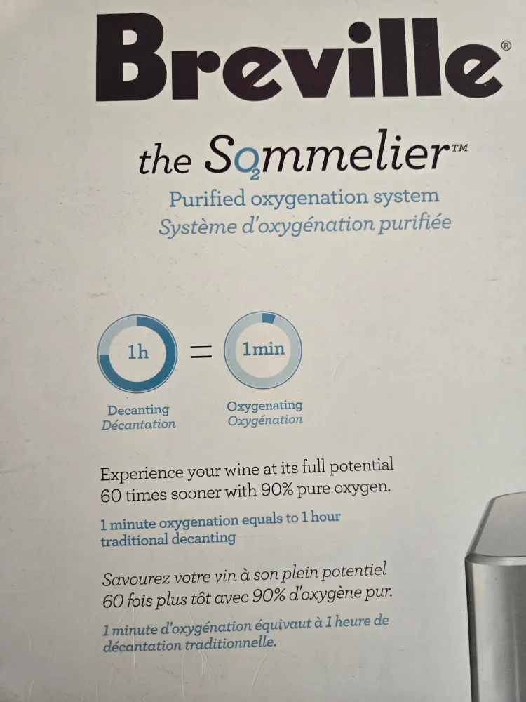 Breville the Sommelier Wine Aerator (decanter) image indicator(2)