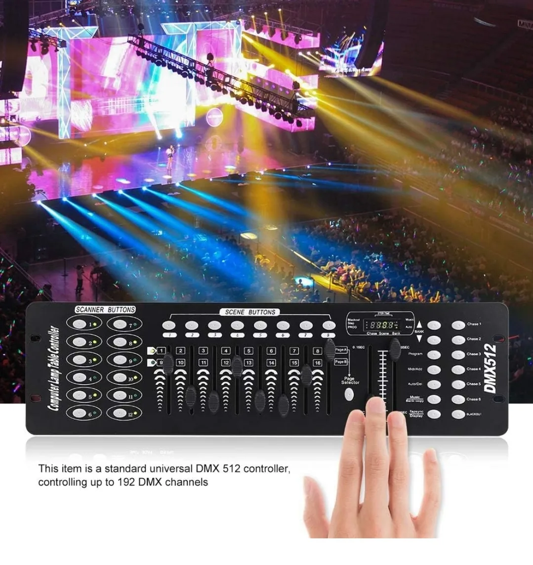 DMX 512 Light Controller with Polarity, 30 Banks of 8 Pro image indicator(7)