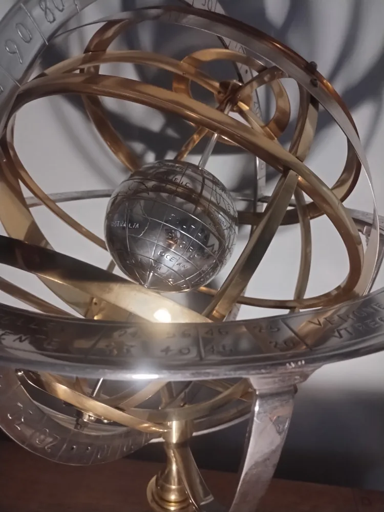 Antique inspired Zodiac Armillary image indicator(2)