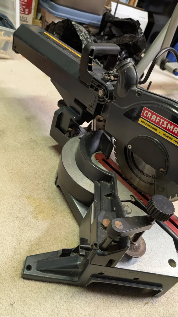 Craftsman Sliding Compound Mitre Saw image indicator(3)
