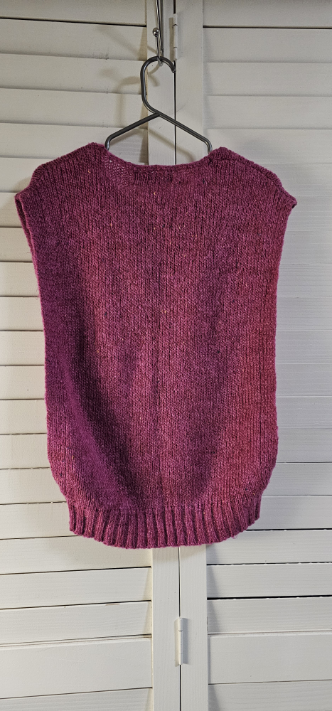 Vintage FOX Sleeveless Knit Sweater Vest - Size S/P - photo 4