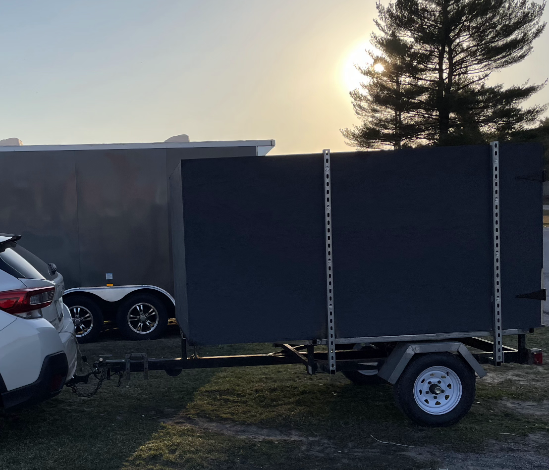 Trailer - 5 x 8 Enclosed Trailer Custom Built