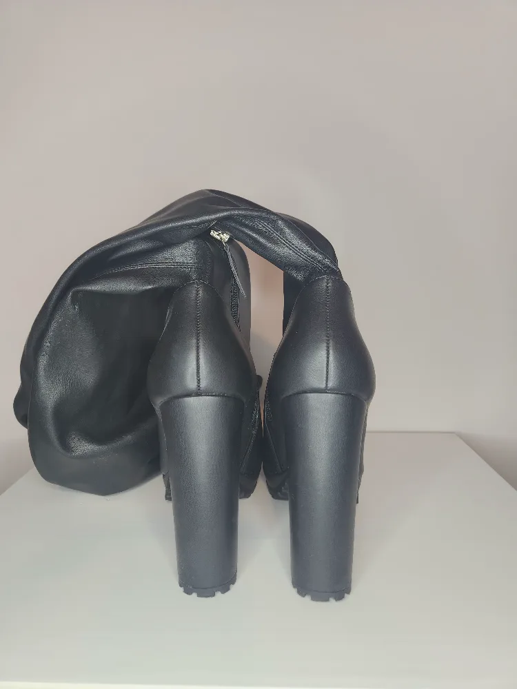 Aldo Black Over-the-Knee Boots image indicator(3)