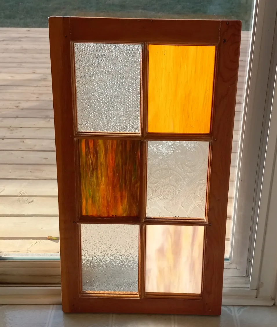 Stained glass window frame image indicator(2)