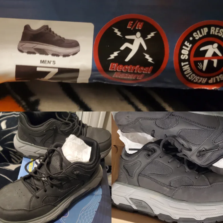 Work shoes/boots x3 Mens 7/7.5 image indicator(4)