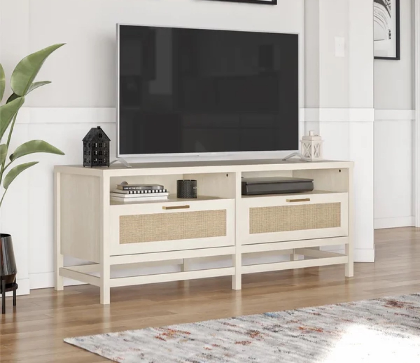TV Stand with Two Drawers - photo 2