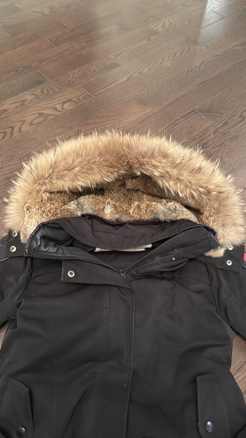 Numero Black Winter Jacket with Fur Hood - photo 3