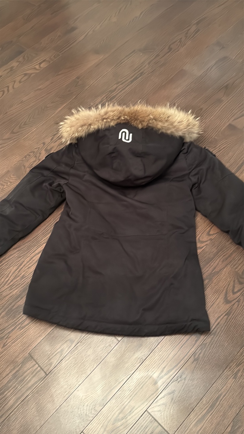 Numero Black Winter Jacket with Fur Hood - photo 5