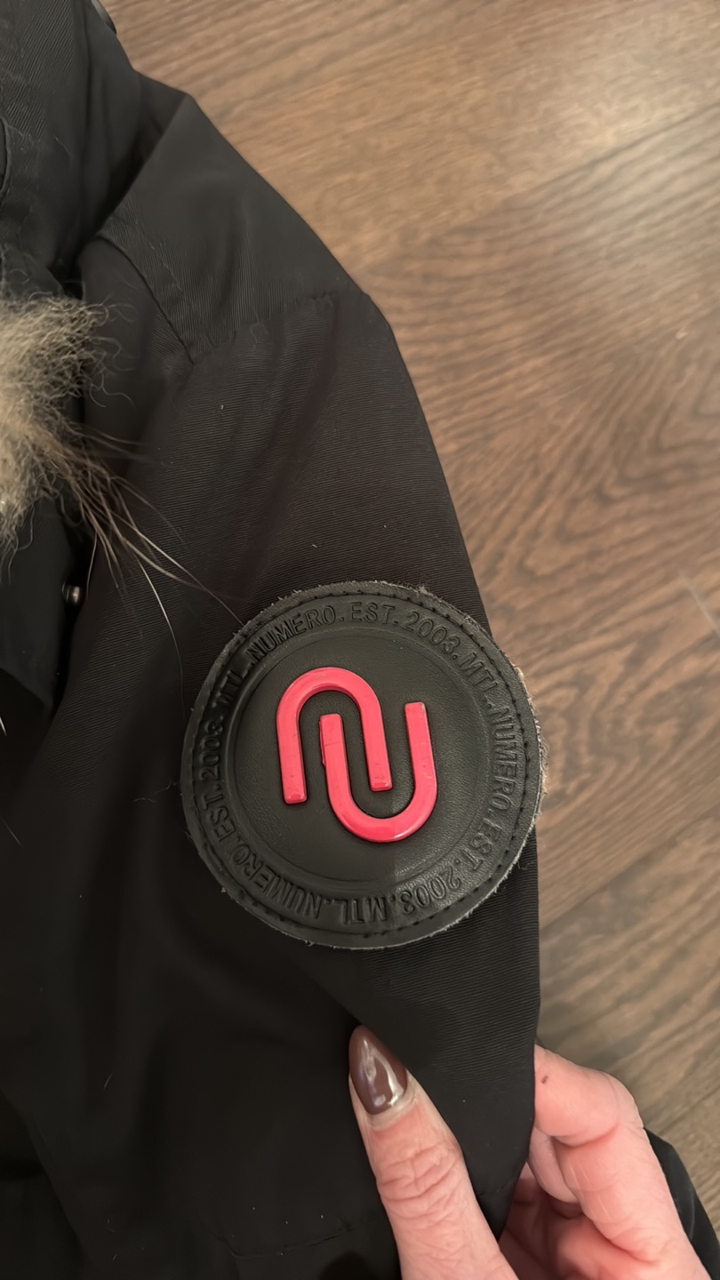 Numero Black Winter Jacket with Fur Hood - photo 4
