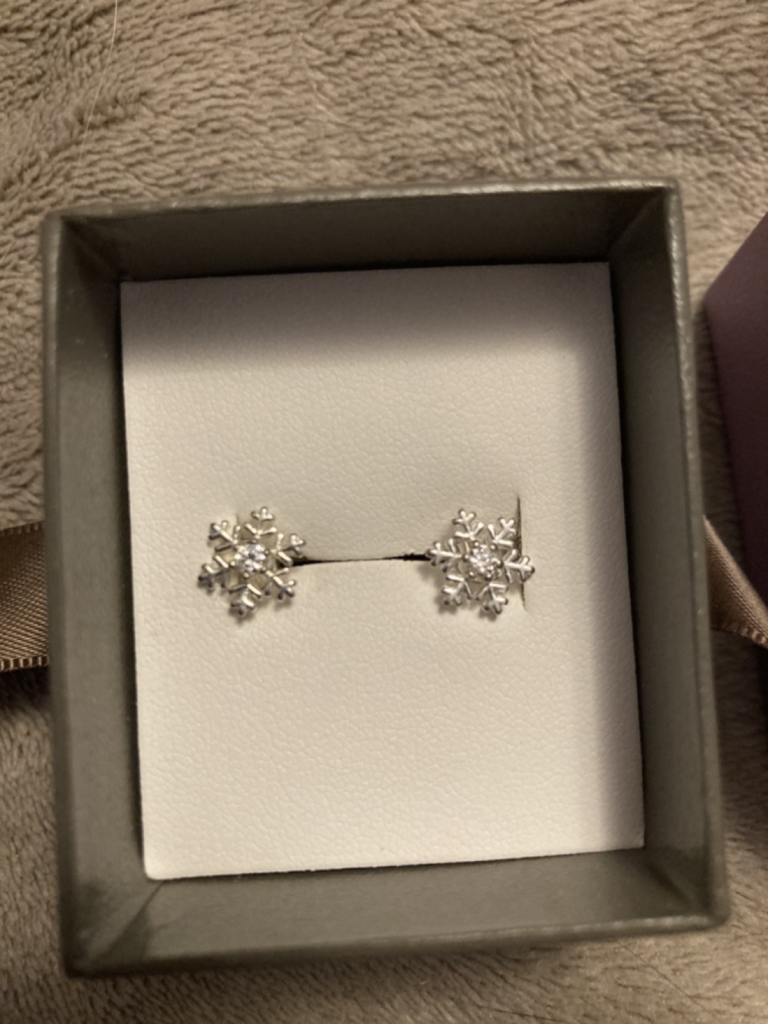Michael Hill Snowflake Earrings