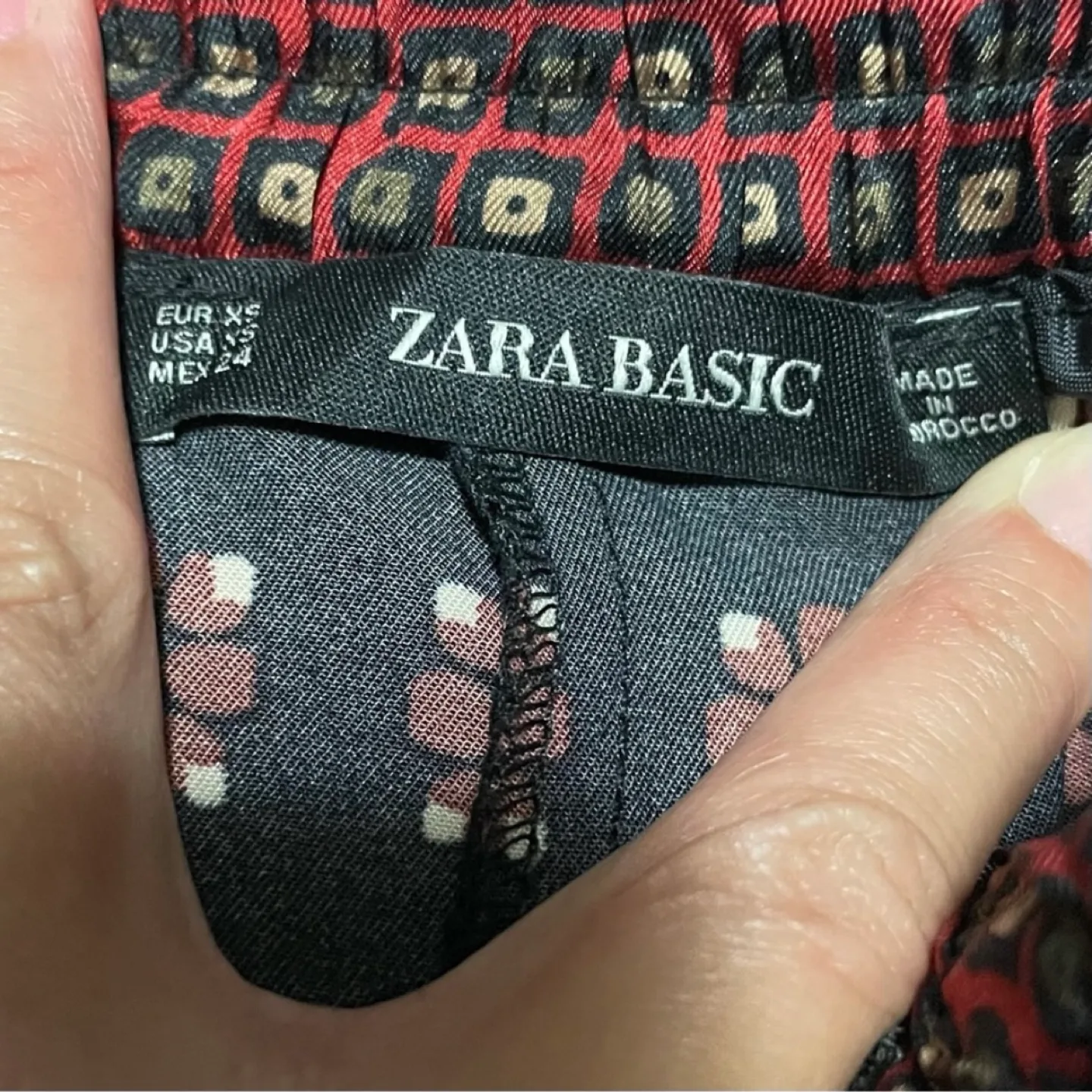 Zara Glen 899 Printed Pants image indicator(7)