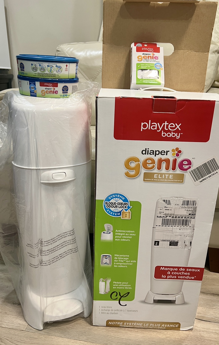Playtex Diaper Genie Elite Diaper bundle