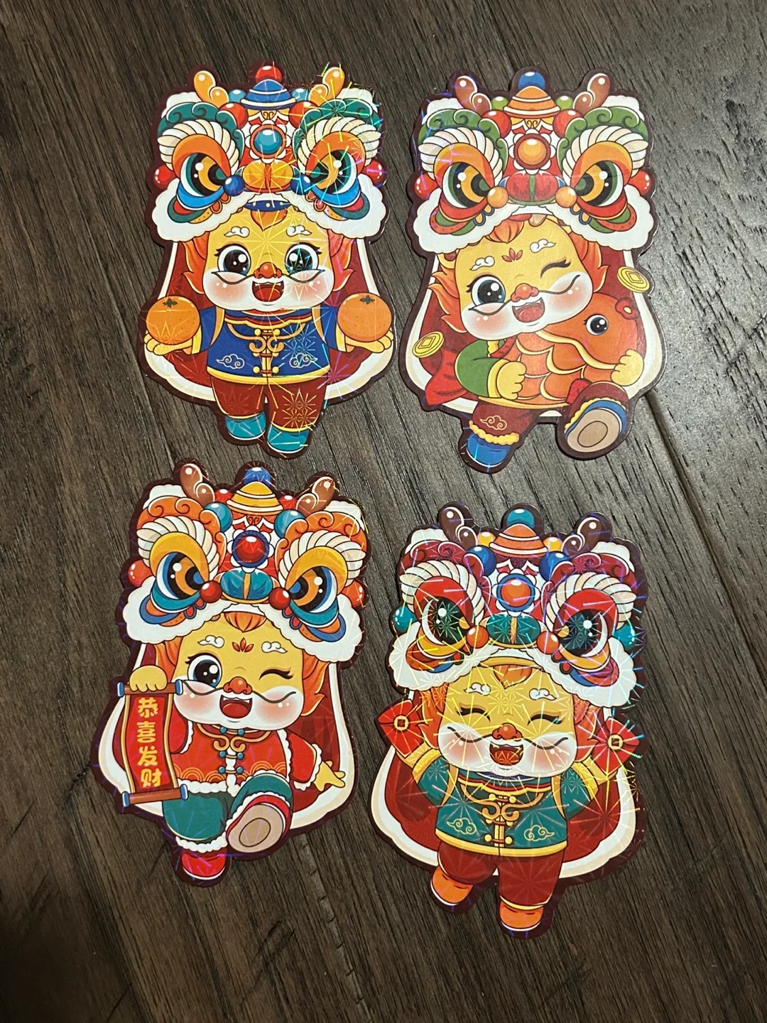 Dancing Lion Chinese New Year Red Envelopes image indicator(5)