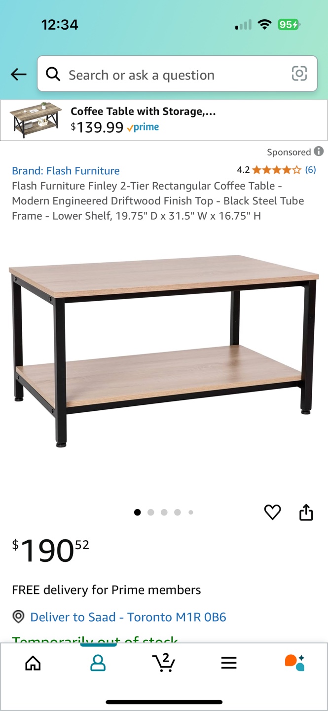 coffee table - photo 2