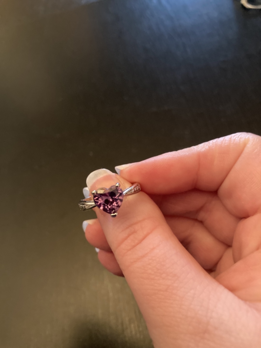 Purple Heart Ring