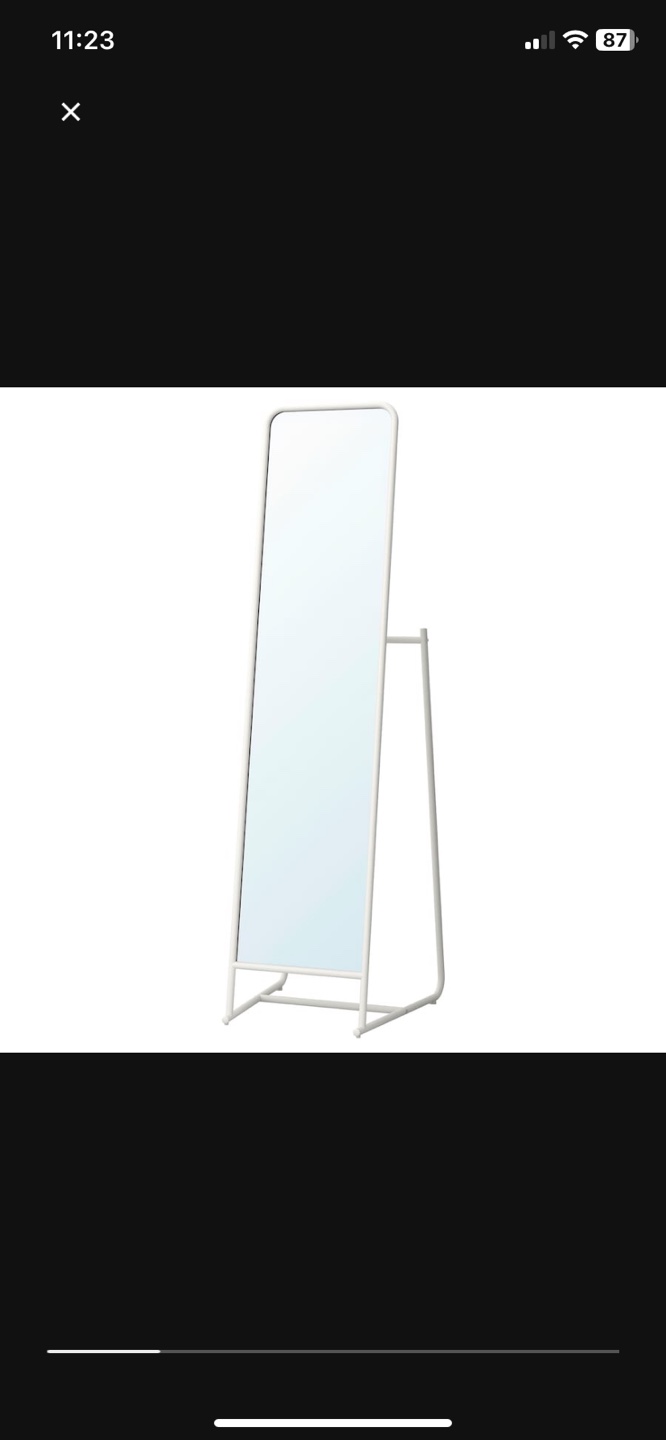 IKEA Full Length Mirror with Storage