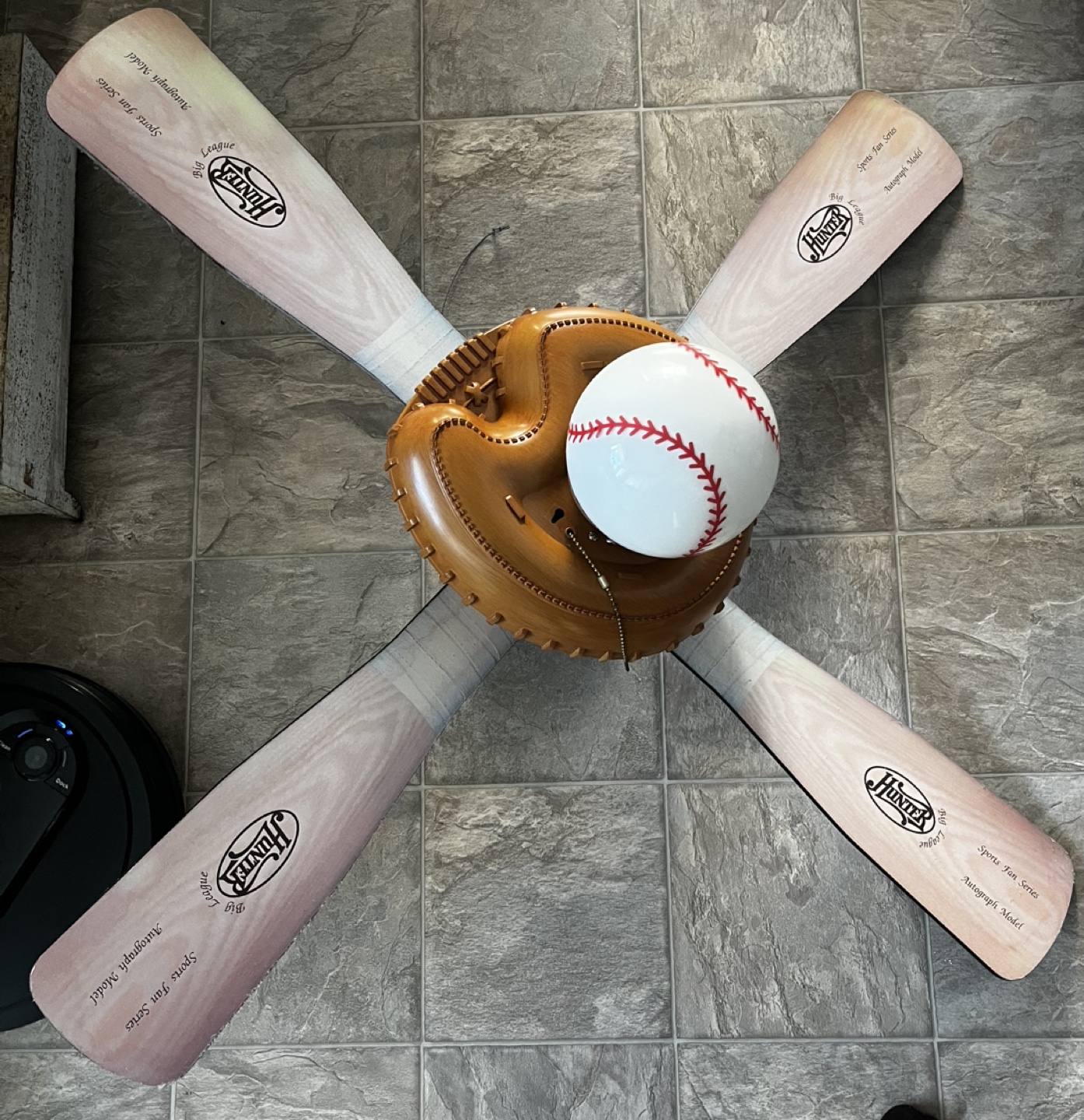 Hunter Baseball Ceiling Fan