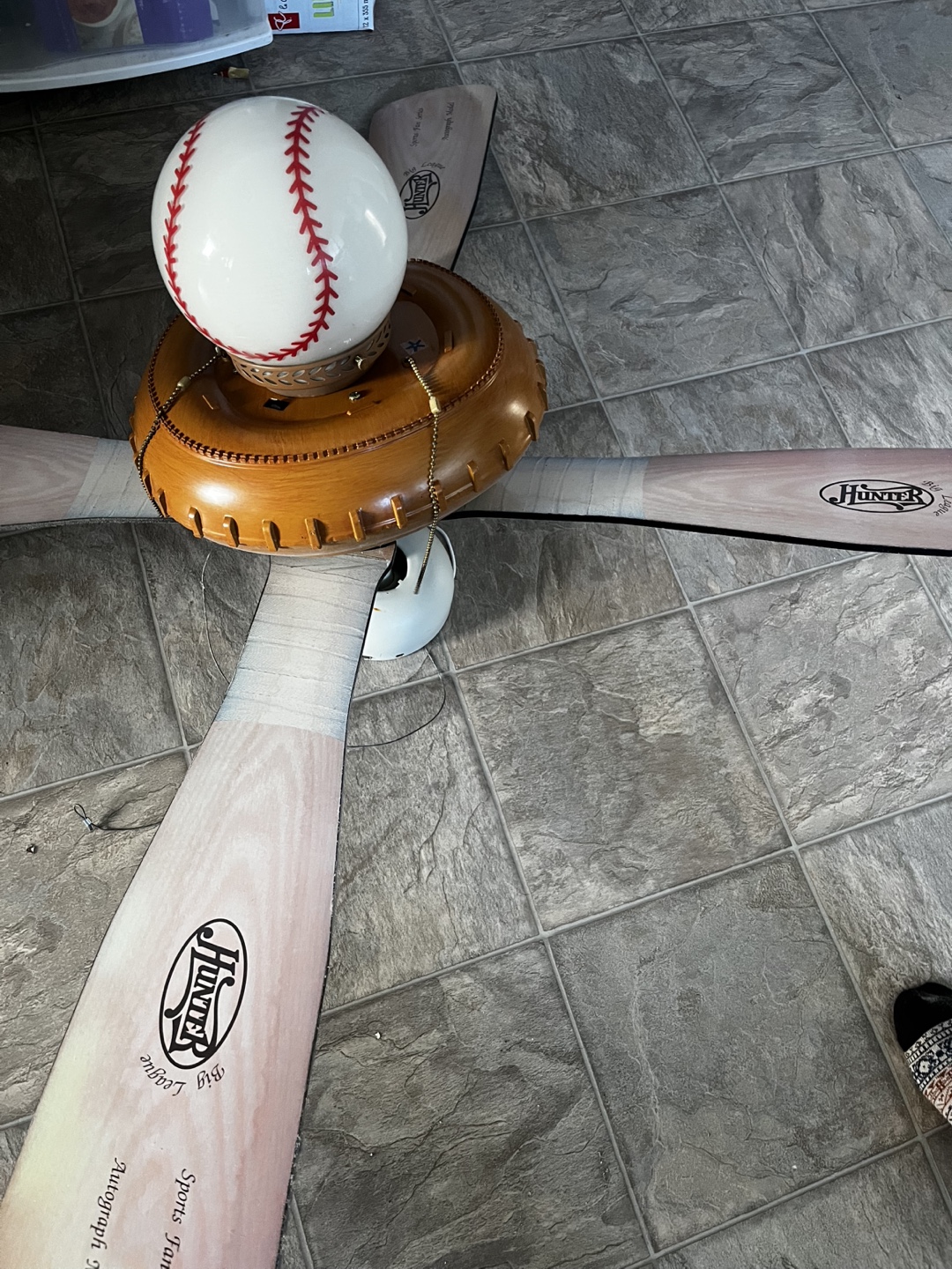 Hunter Baseball Ceiling Fan - photo 2
