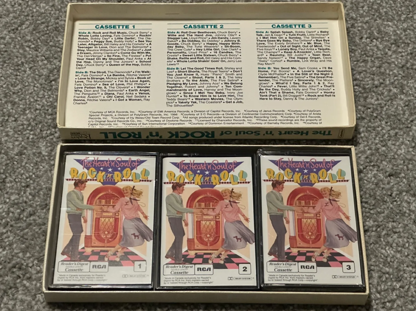 The Heart 'n Soul of Rock 'n' Roll Cassettes- 3 Tapes image indicator(3)