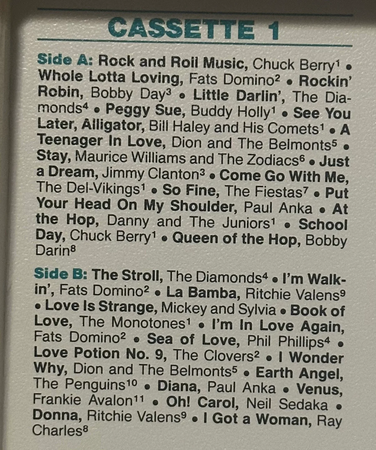 The Heart 'n Soul of Rock 'n' Roll Cassettes- 3 Tapes image indicator(4)