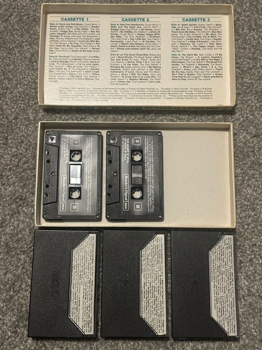The Heart 'n Soul of Rock 'n' Roll Cassettes- 3 Tapes image indicator(2)