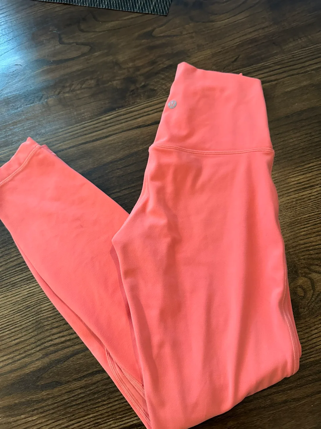 Lululemon leggings coral winder under image indicator(2)