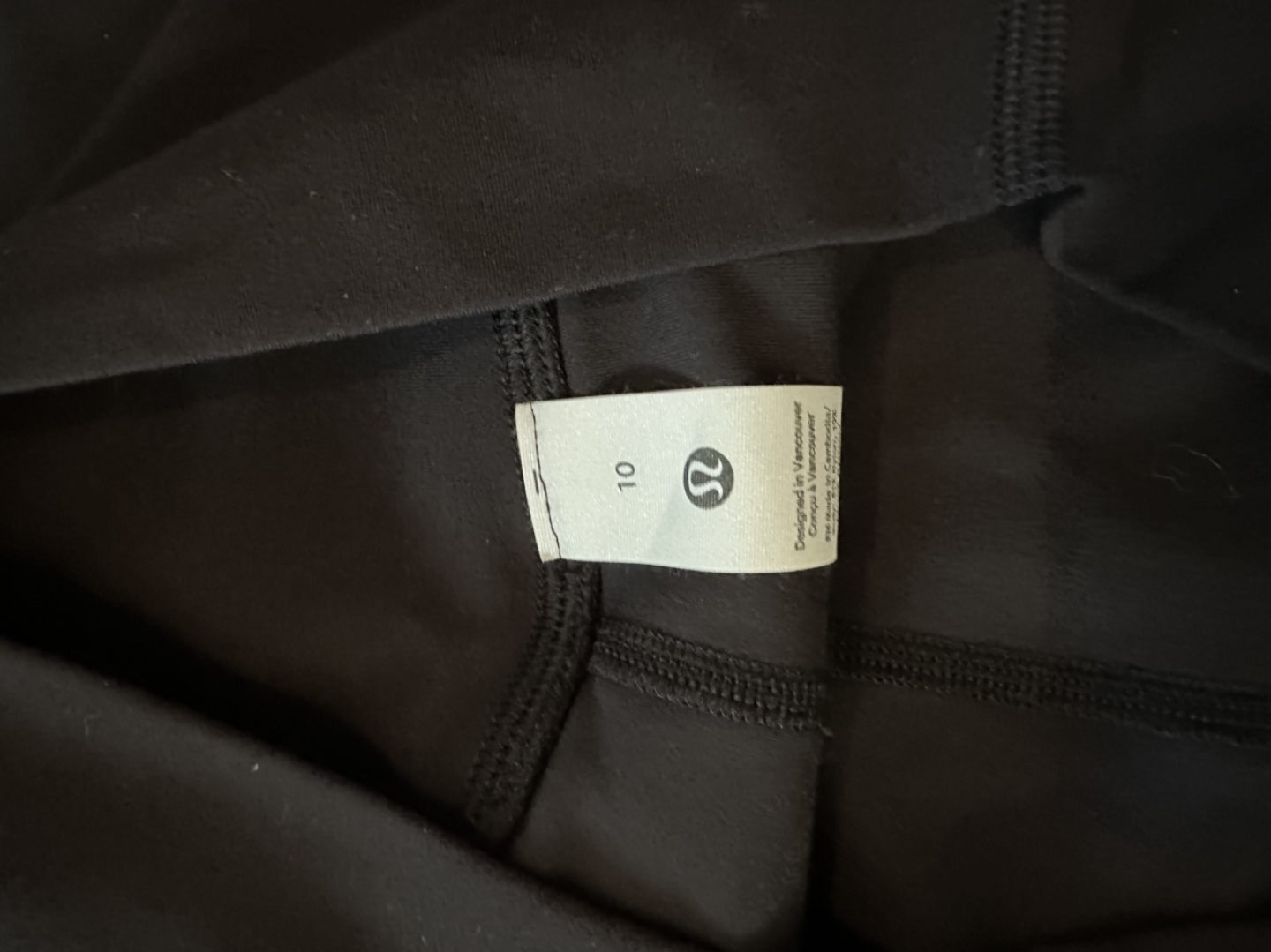 Lululemon Black align Skirt Size 10