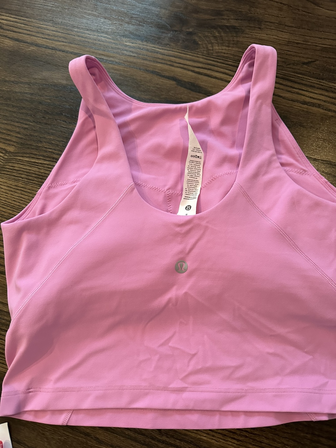 Lululemon Crop Tank Top high neck dahlia mauve pink - photo 3