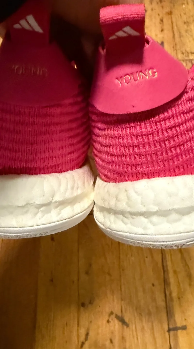 Adidas Young 1 Pink White Sneakers image indicator(2)