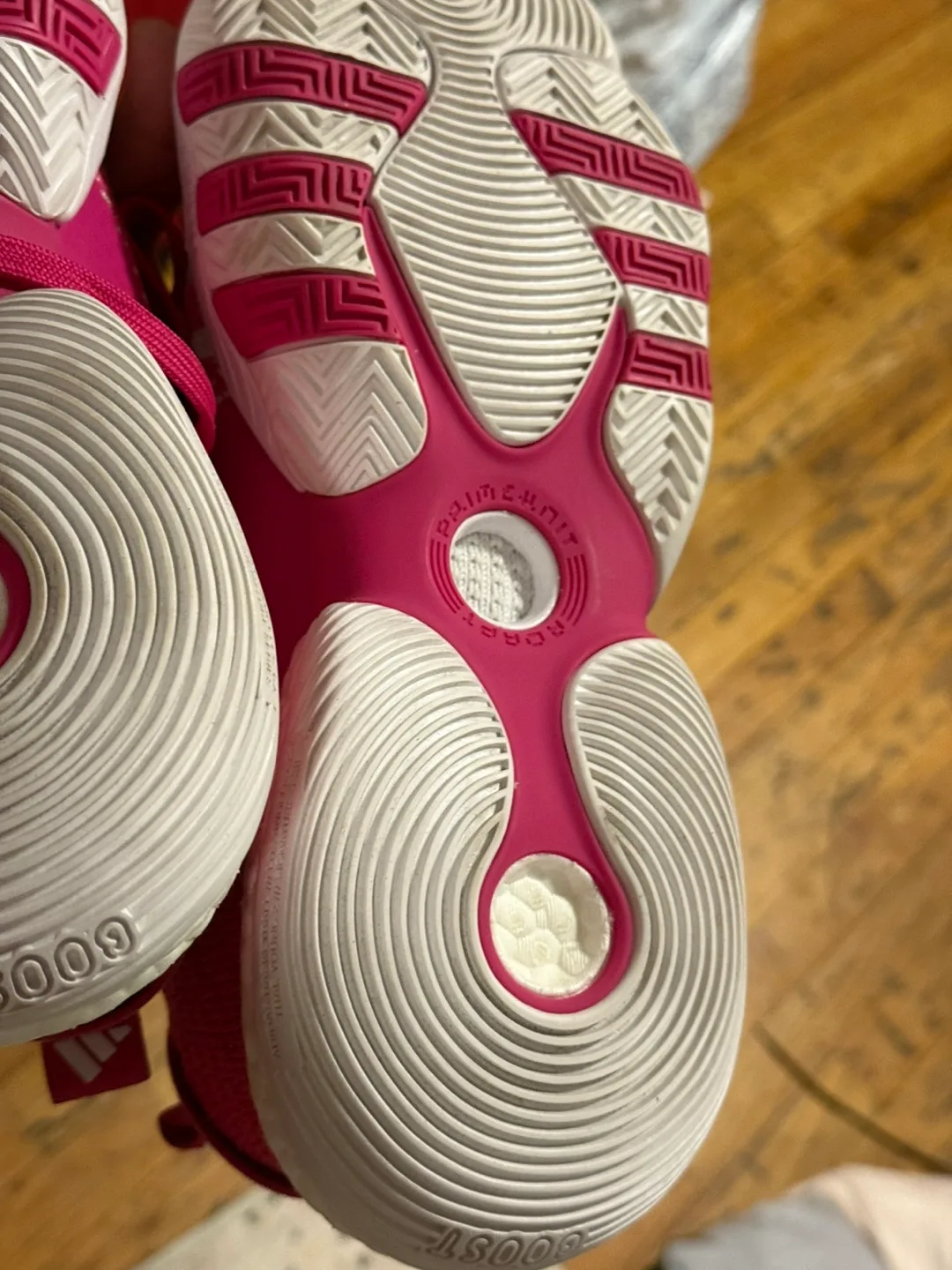 Adidas Young 1 Pink White Sneakers image indicator(8)