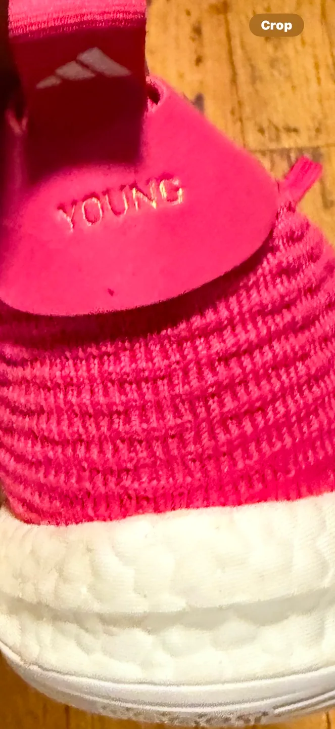 Adidas Young 1 Pink White Sneakers image indicator(10)