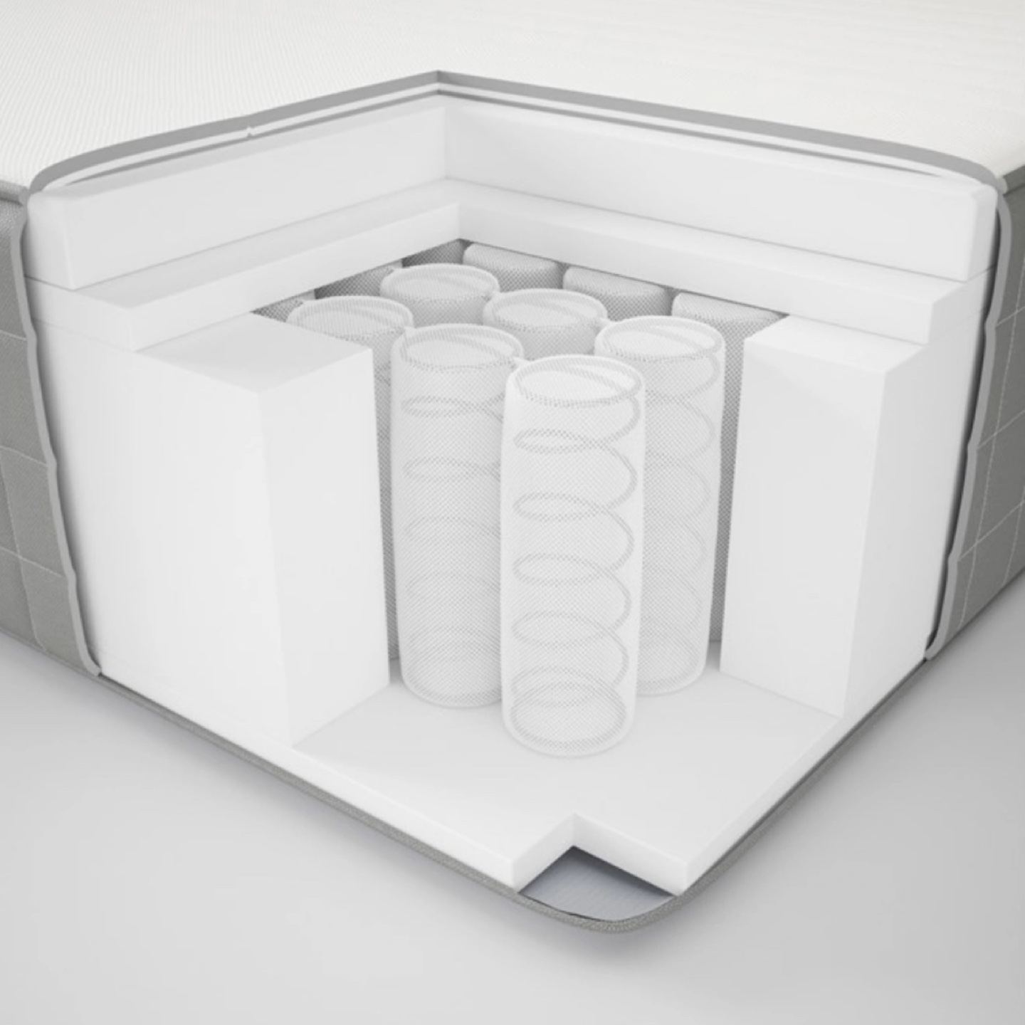 IKEA HAUGUSVAR Twin Mattress - photo 3