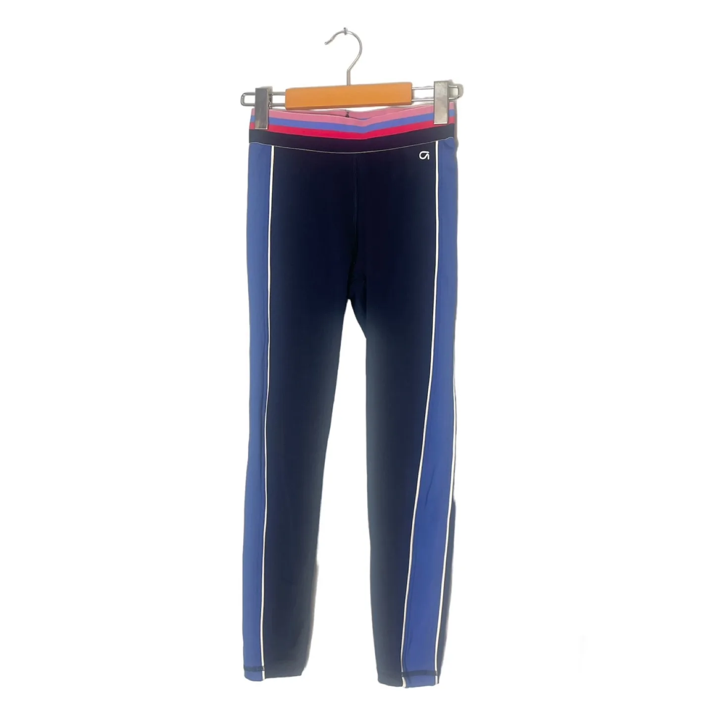 Gap Fit Colorblock ⅞ Leggings in Eclipse Size XS image indicator(2)