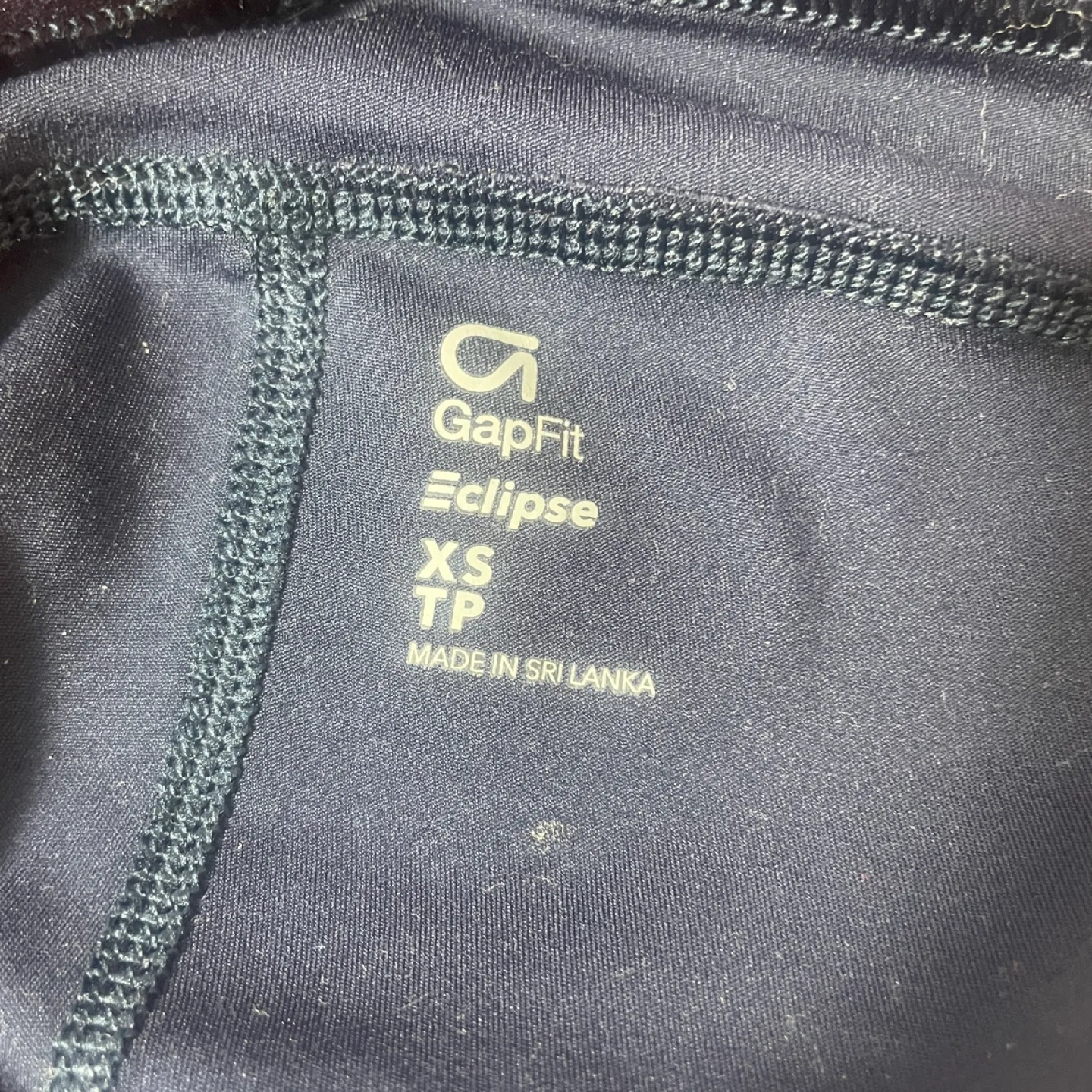 Gap Fit Colorblock ⅞ Leggings in Eclipse Size XS image indicator(5)