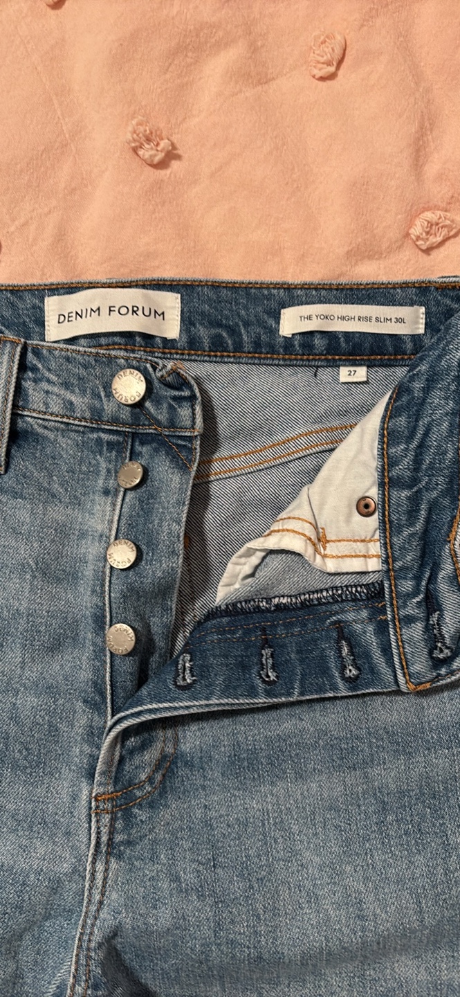 Denim Forum The Yoko High Rise Slim Jeans - photo 3