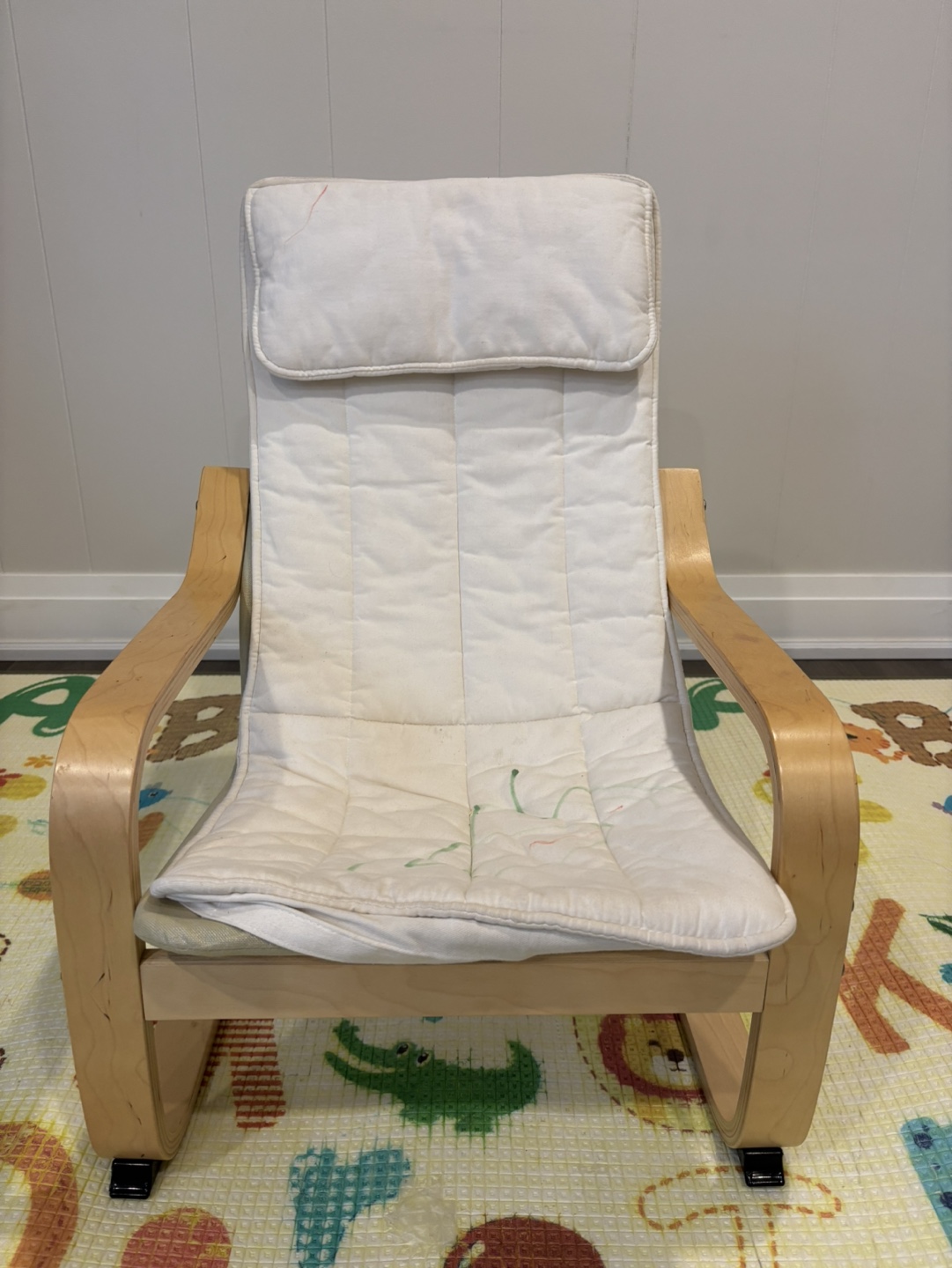 Kids IKEA POÄNG Chair with Cushion