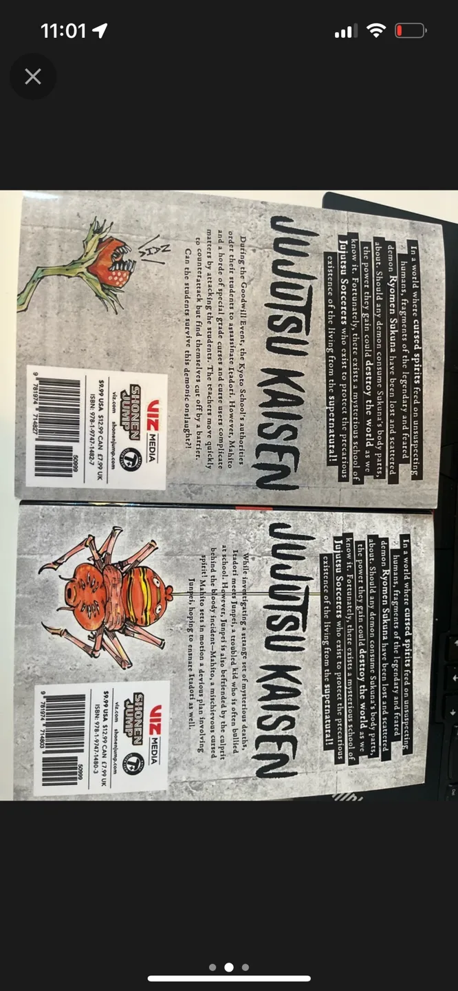 Jujutsu Kaisen Volumes 4 & 6 image indicator(2)