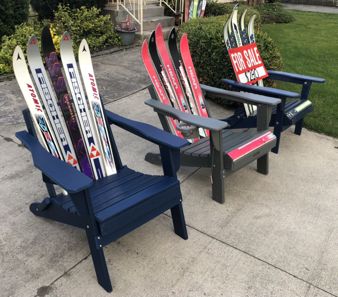Custom Made Muskoka Ski Chairs - photo 4