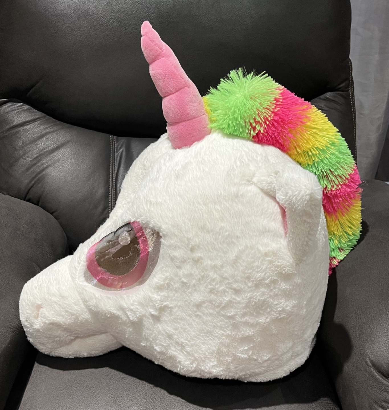 Unicorn Mascot Costume Head