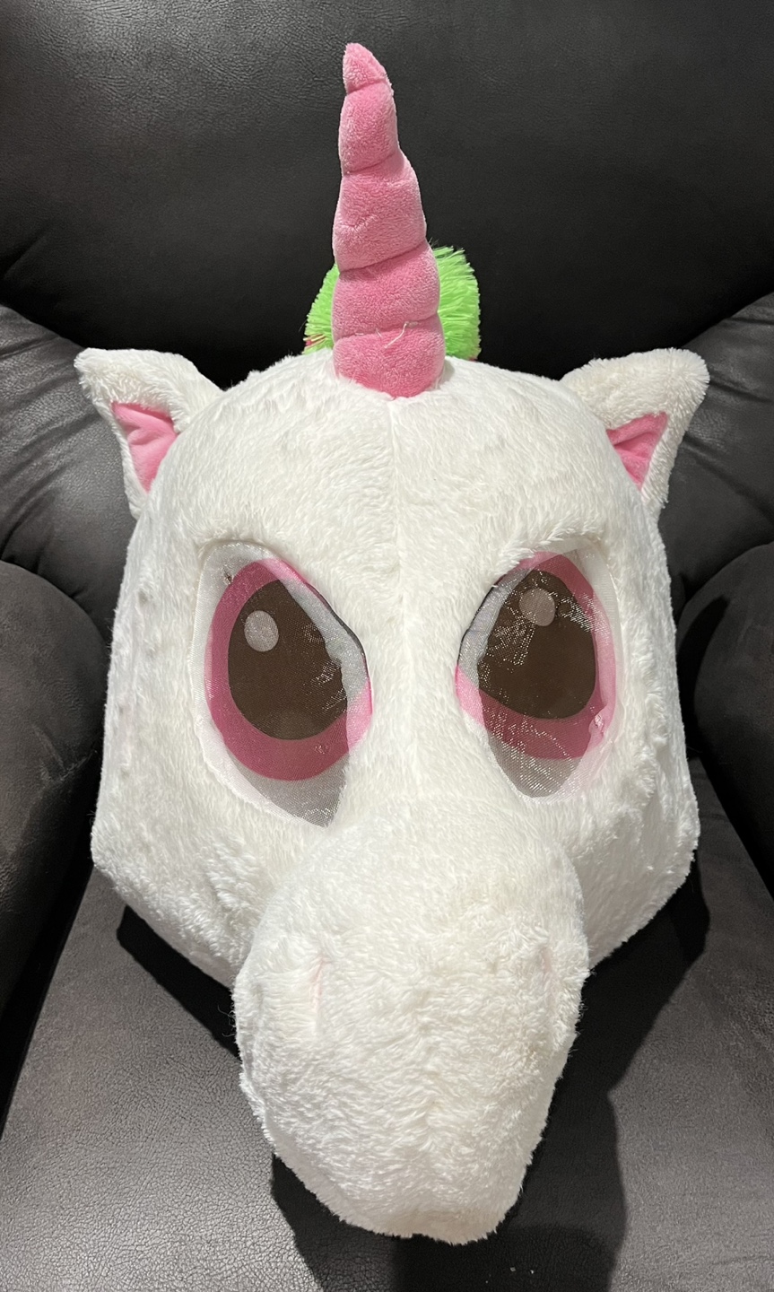 Unicorn Mascot Costume Head - photo 3